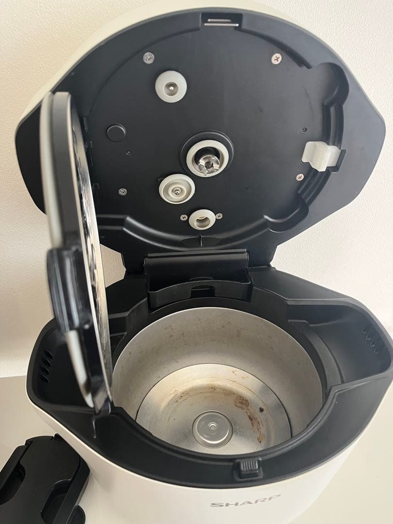 ホットクック1.6L 【KN-HW16G-W】SHARP ホワイト