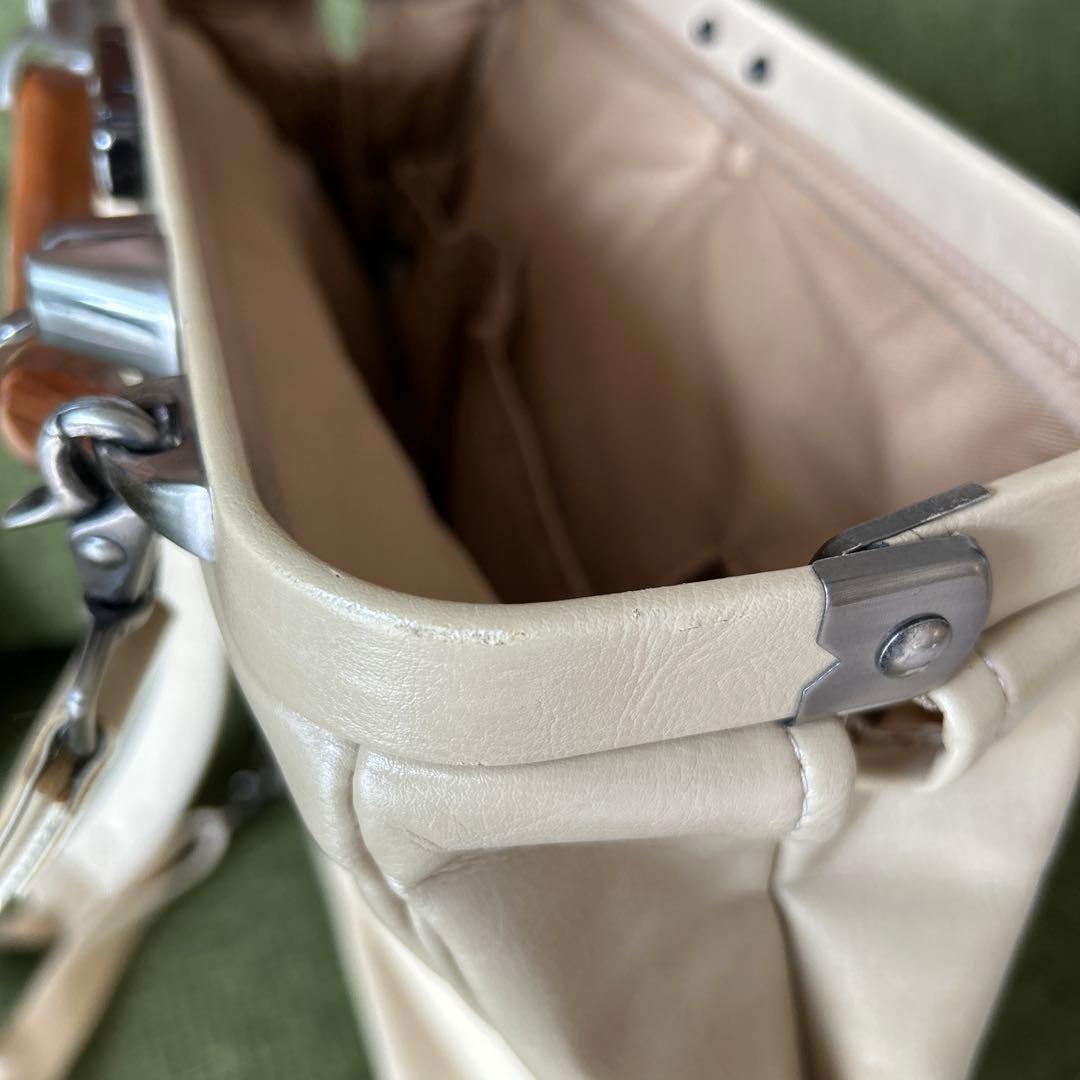 レア色　YOUTA 豊岡鞄 ダレス　木手　縦型L ライトベージュ　男女兼用