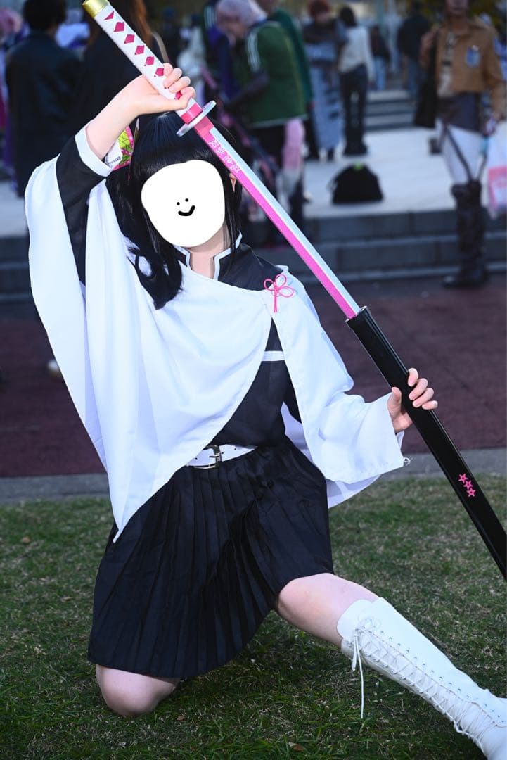 鬼滅の刃 栗花落カナヲコスプレ1式セット（Sサイズ）