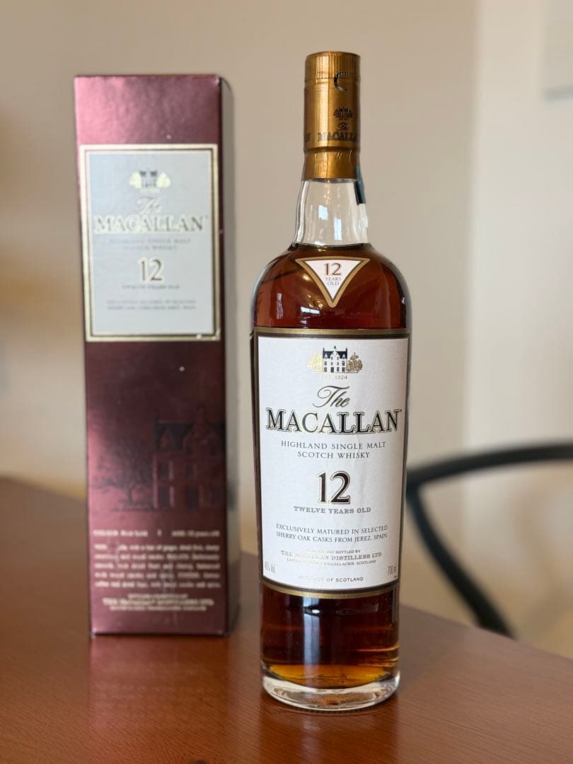 MACALLAN 12年 マッカラン 旧ボトル シングルモルトウイスキー