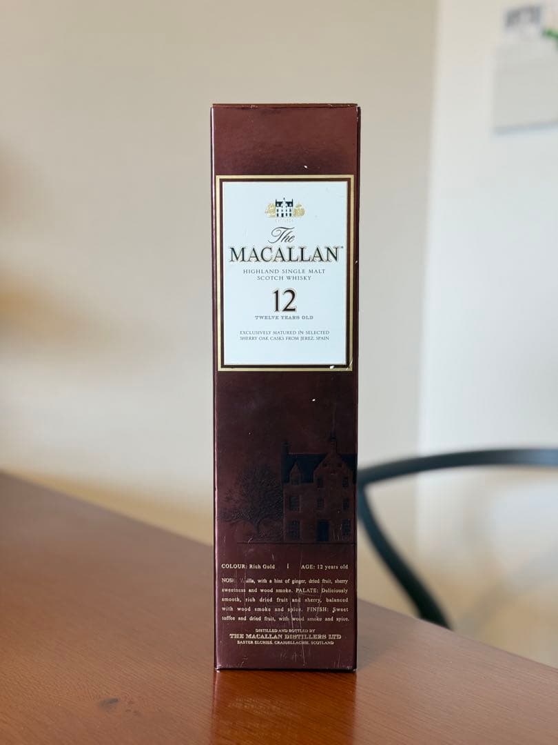 MACALLAN 12年 マッカラン 旧ボトル シングルモルトウイスキー