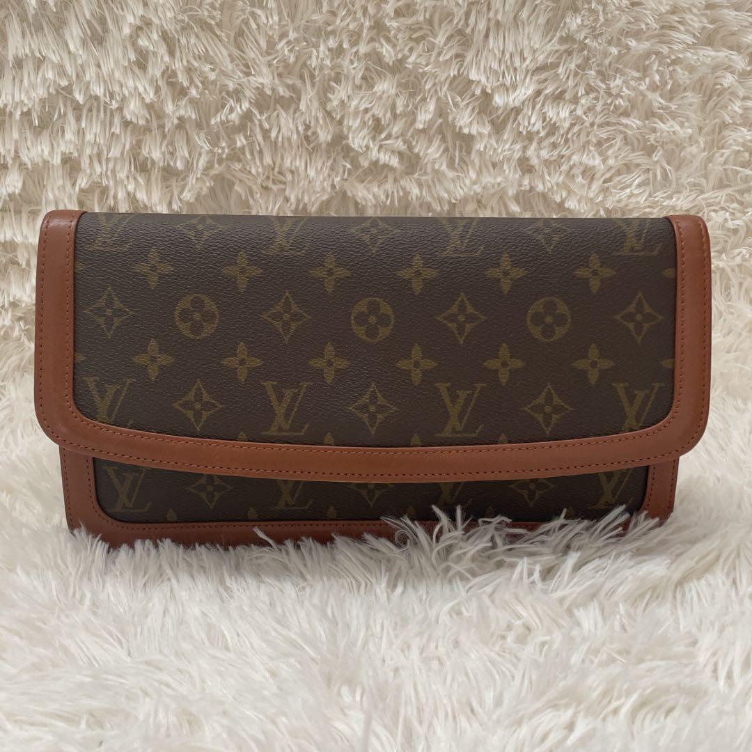 訳ありLouis Vuitton　ルイヴィトン　ヴィンテージ　クラッチバッグ