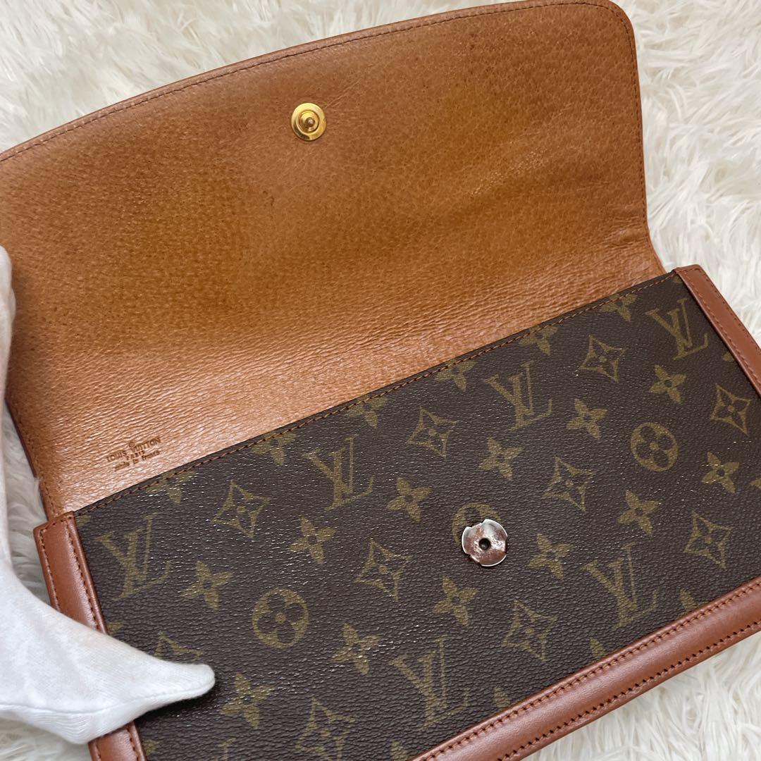 訳ありLouis Vuitton　ルイヴィトン　ヴィンテージ　クラッチバッグ