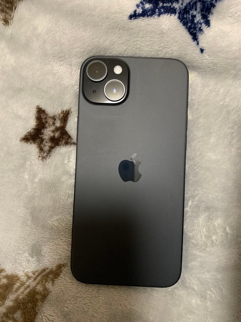 iPhone15plus ブラック　バッテリー100%