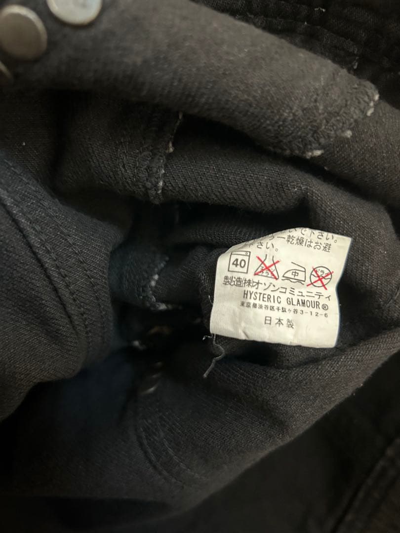 新品　タグ付　ヒステリックグラマー　デニムジャケット　Gジャン　hysteric