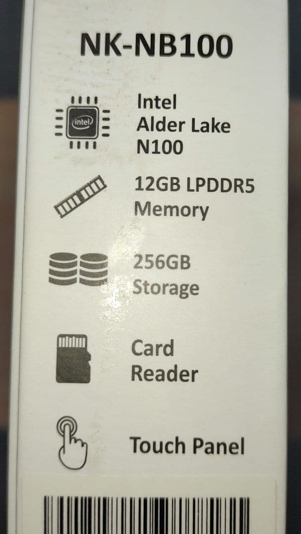 NAT-KU 15.6インチ RAM12GB ROM256 SSD N100搭載