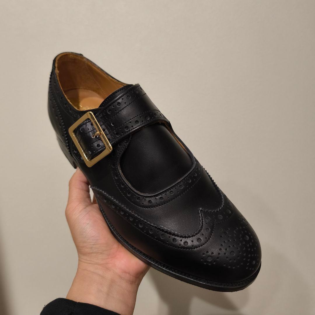 未使用　トリッカーズ　モンクストラップ　Trickers　26程度　ローファー