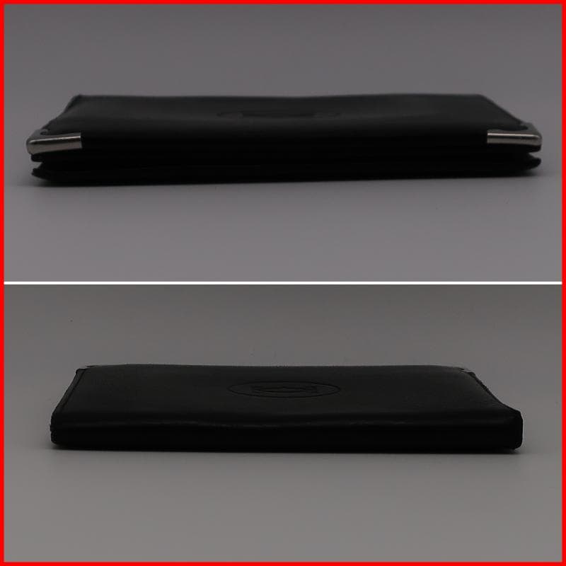 正規品 カルティエ Cartier 名刺入れ 黒 マストライン 保存袋