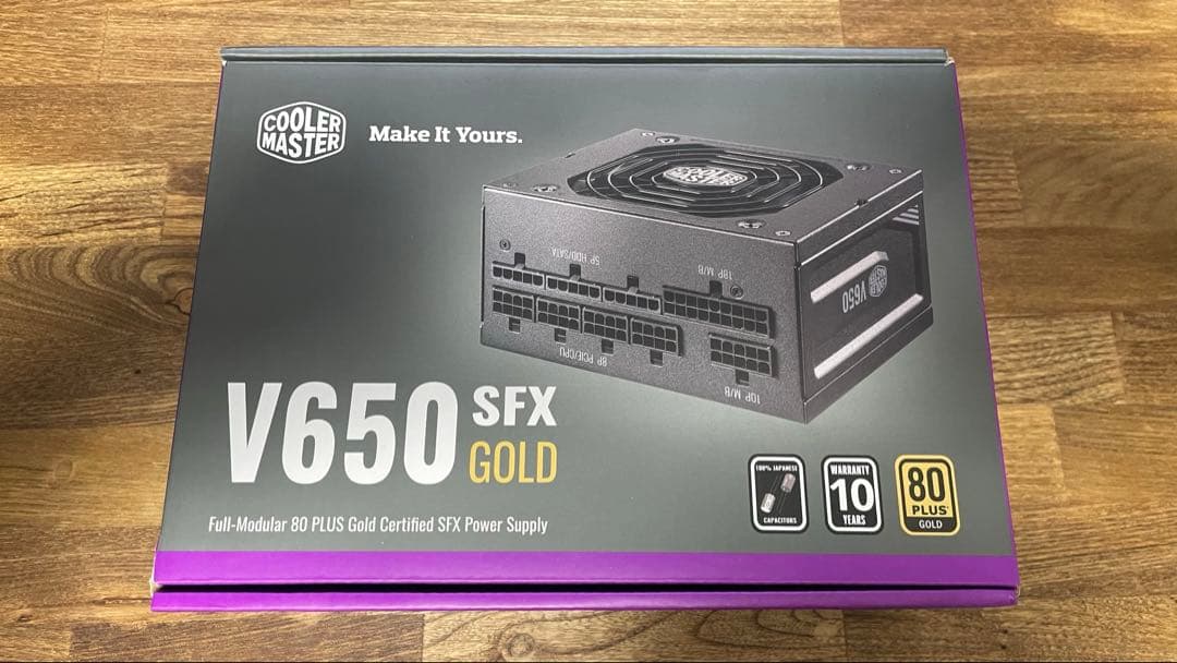 電源ユニット COOLER MASTER V650 SFX GOLD