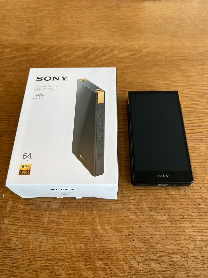 【2025年購入】SONY Walkman NW-ZX707【ほぼ未使用】