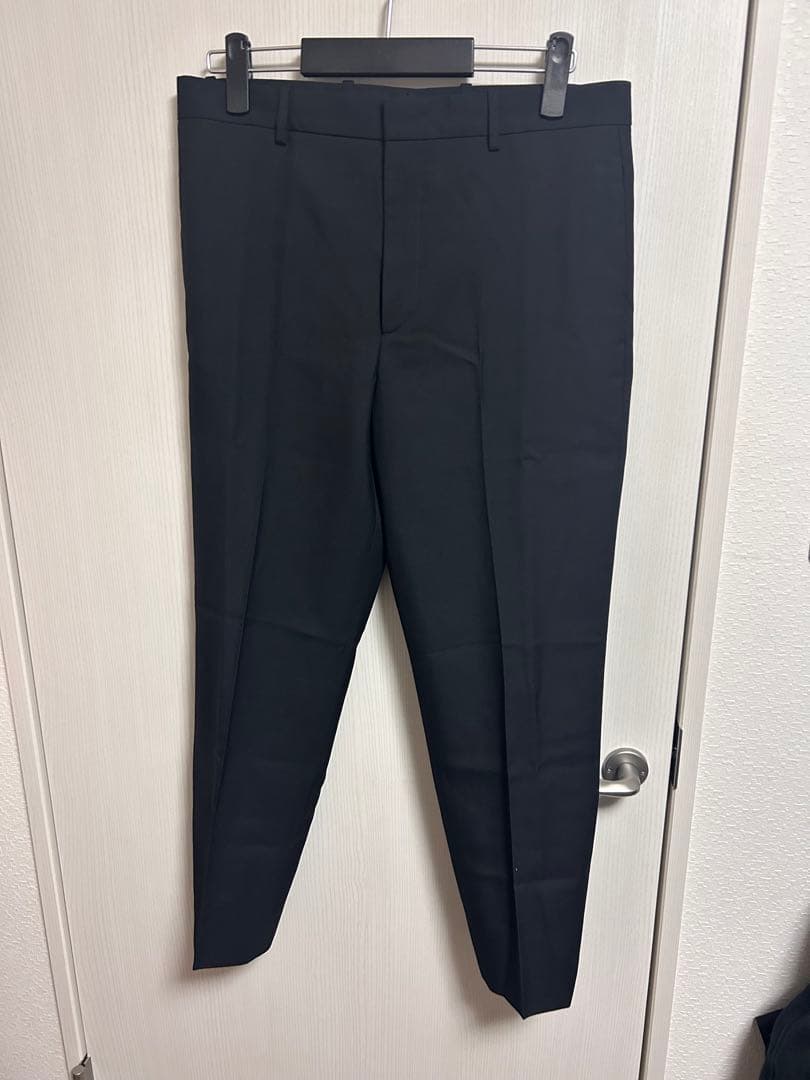 松*造様 JIL SANDER 20SS テーパード スラックス パンツ ブラッ