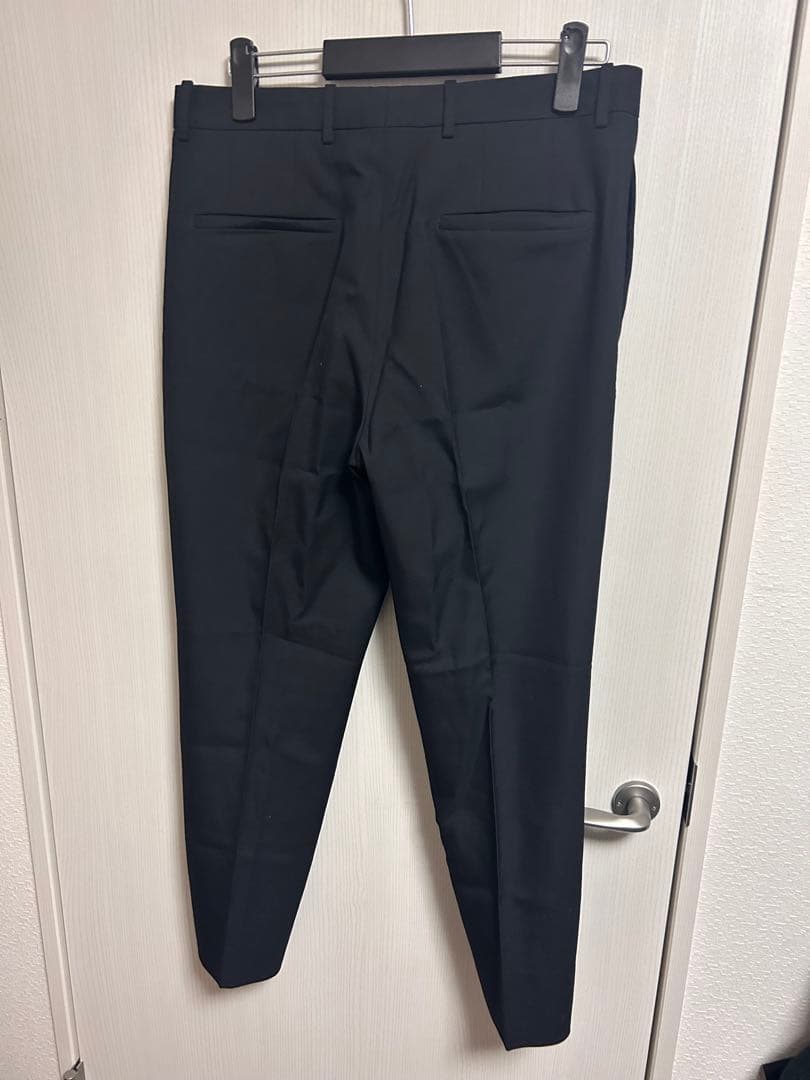 松*造様 JIL SANDER 20SS テーパード スラックス パンツ ブラッ
