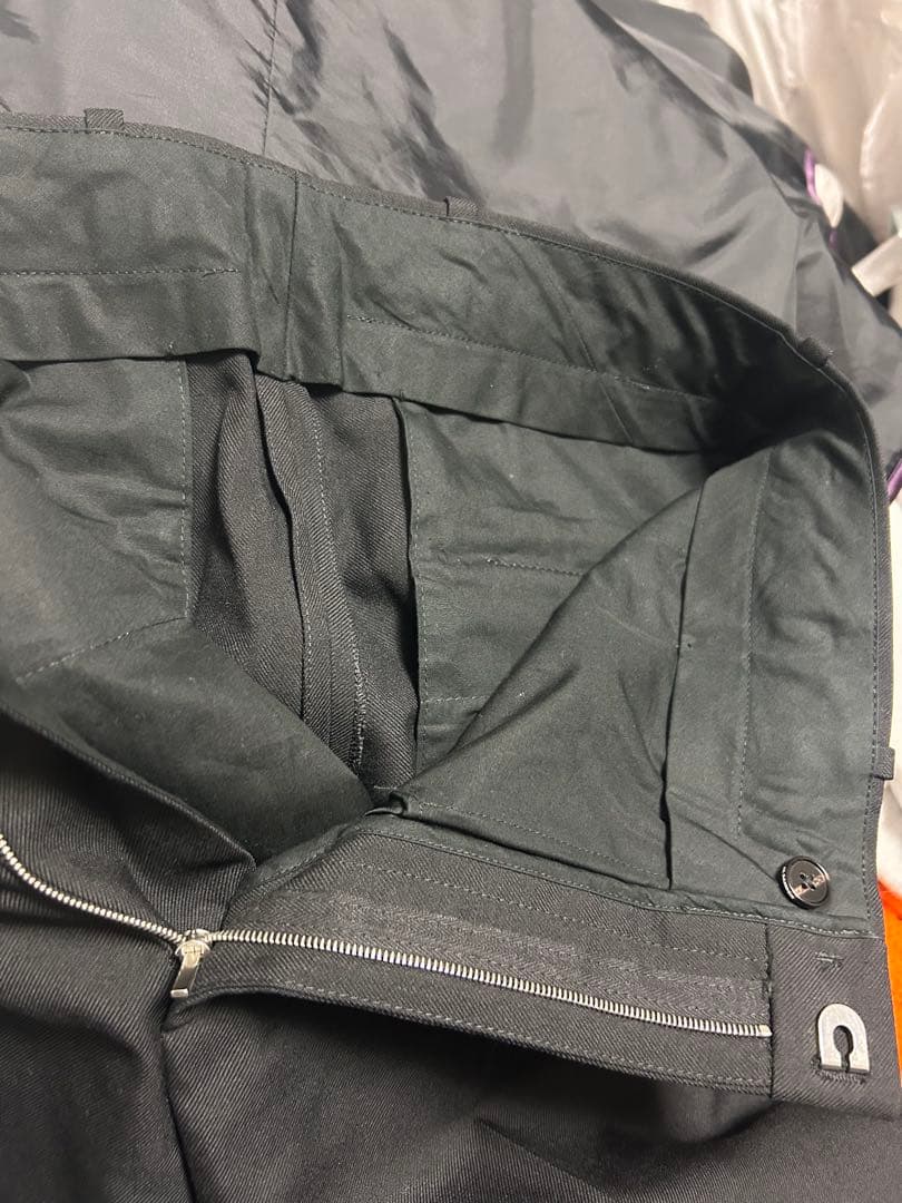 松*造様 JIL SANDER 20SS テーパード スラックス パンツ ブラッ