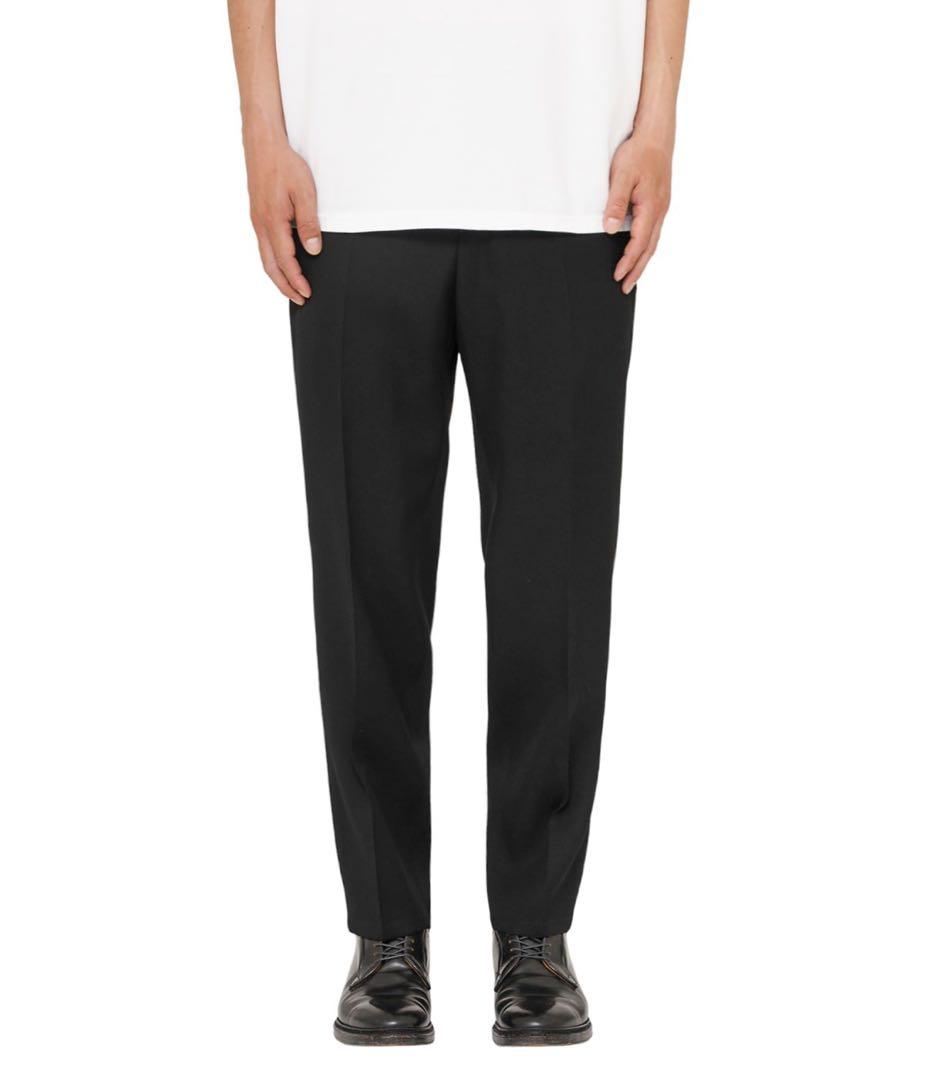 松*造様 JIL SANDER 20SS テーパード スラックス パンツ ブラッ