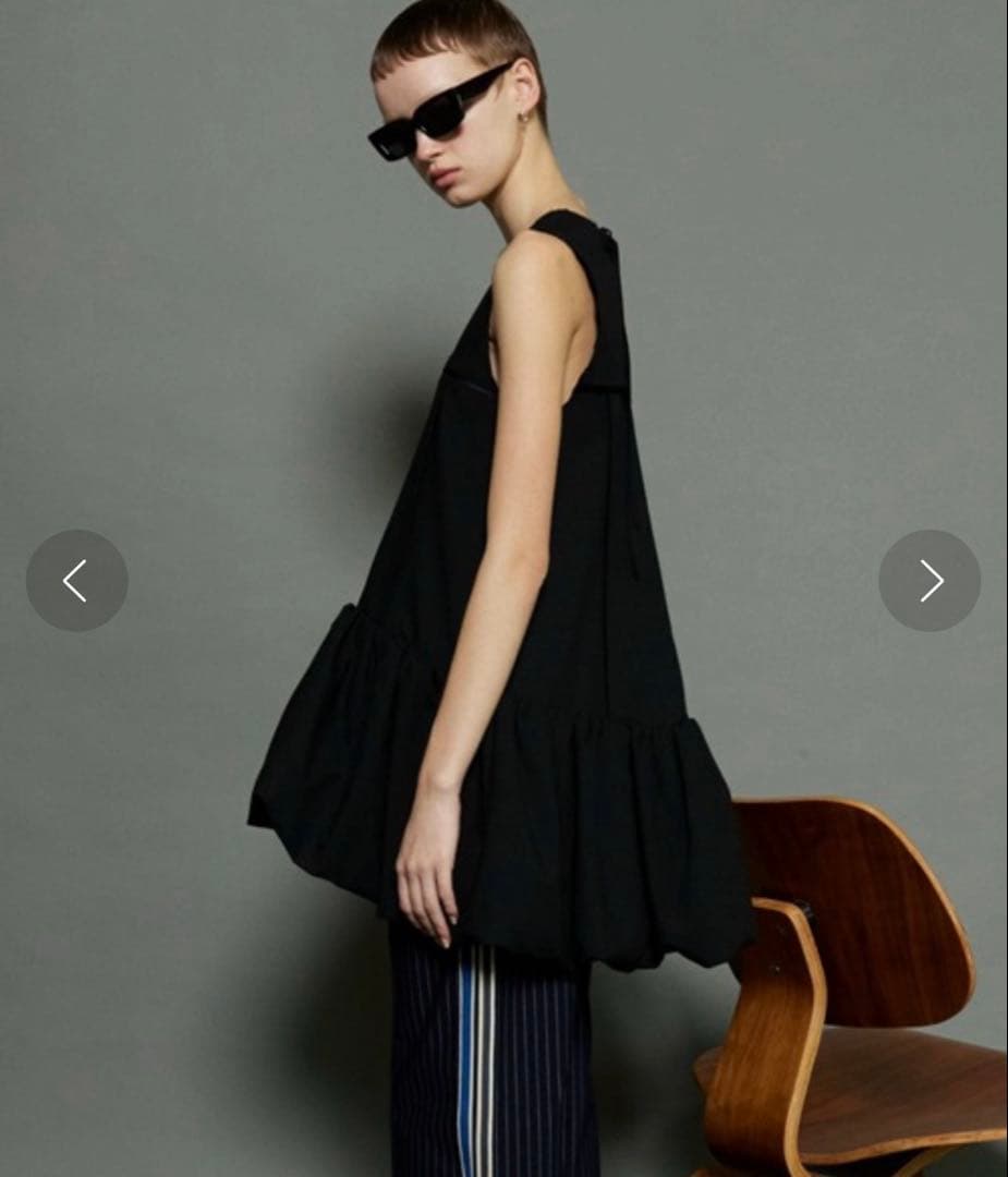 MAISON SPECIAL 美品　バルーンチュニック ブラック