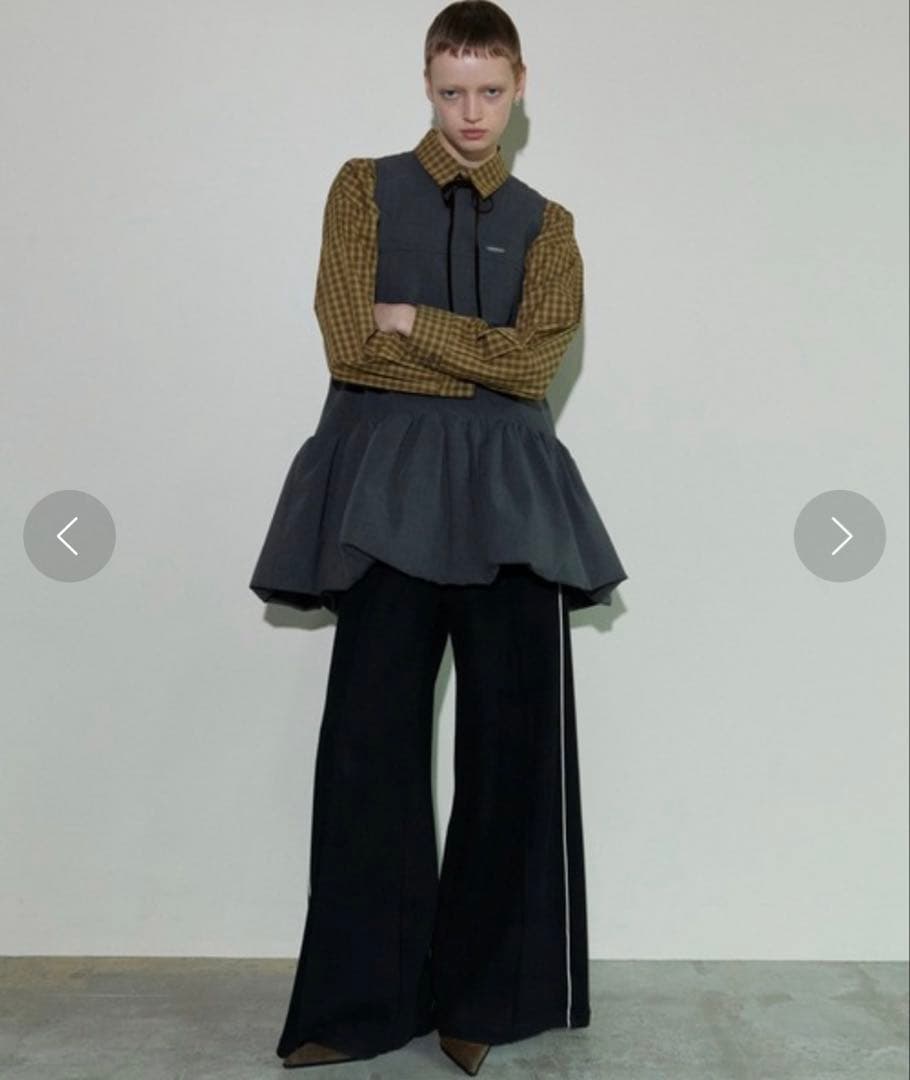 MAISON SPECIAL 美品　バルーンチュニック ブラック