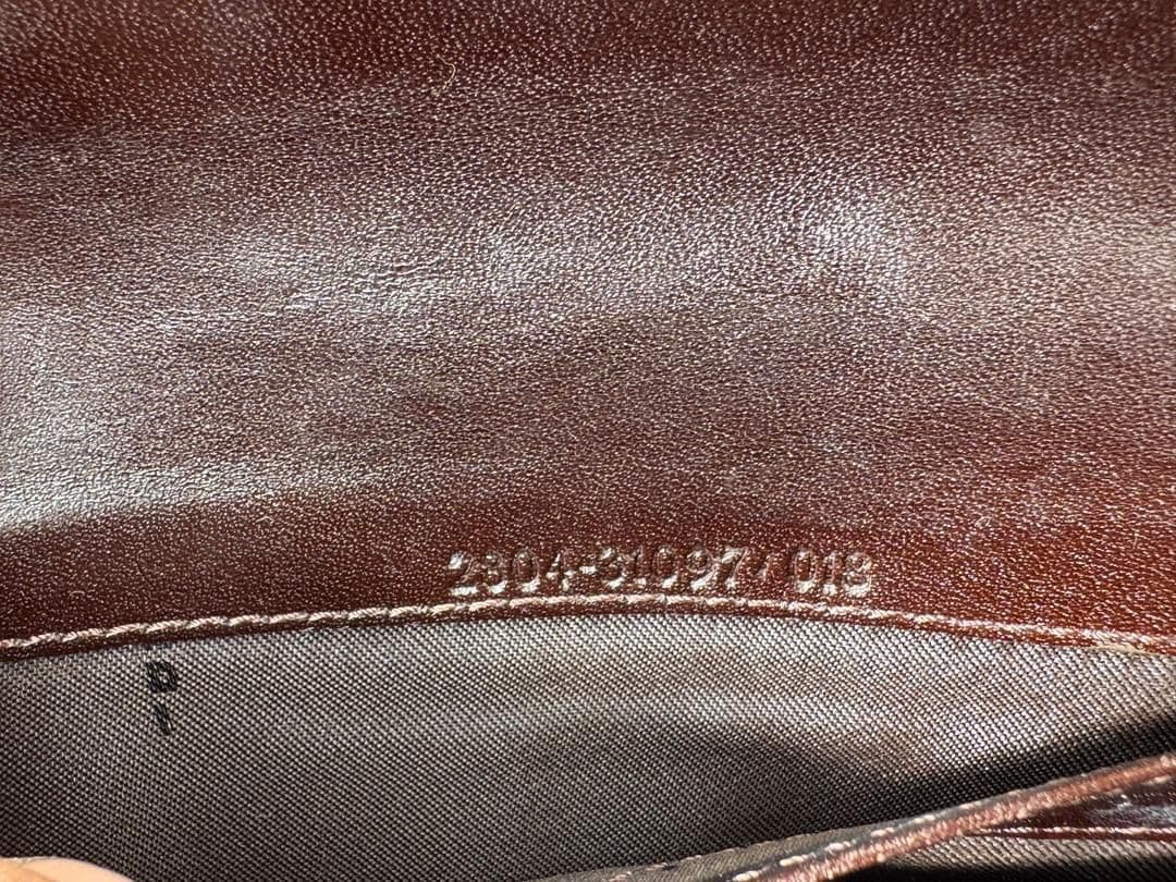 FENDI フェンディ ズッカ柄 長財布 ブラウン 正規品 ヴィンテージ