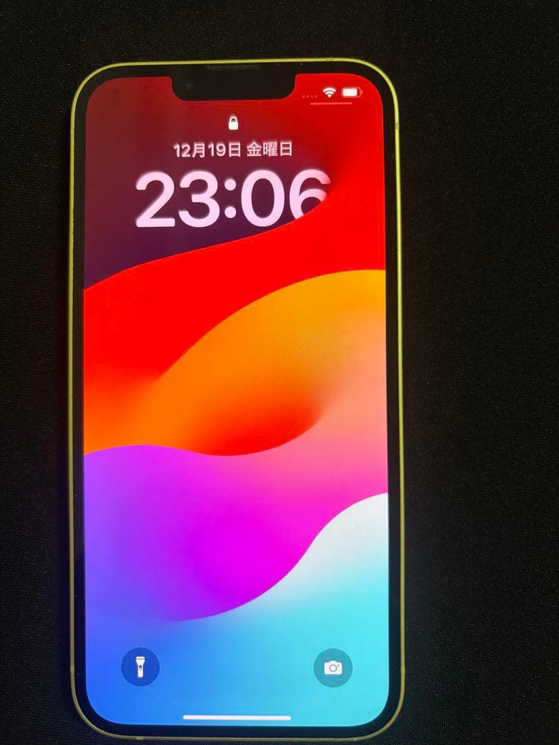 Apple iPhone 14本体 イエロー