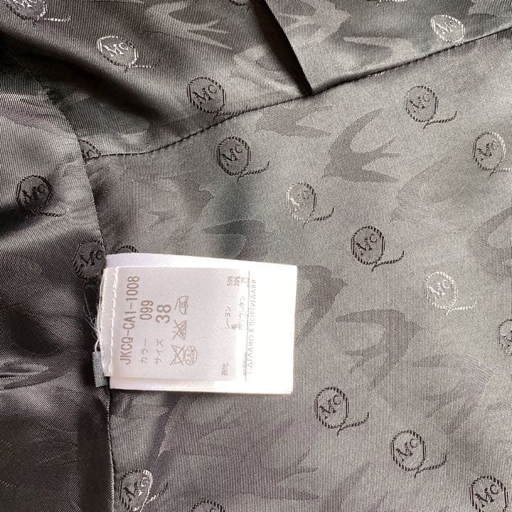 ま*】様 新品同様　アレキサンダーマックイーン ブラック　ジャケット