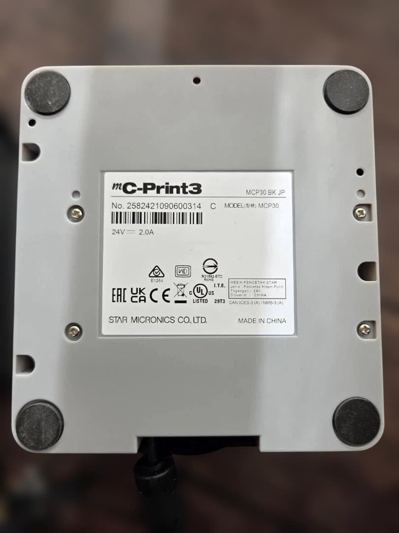 動作確認済スター精密レシートプリンタmC-Print3（MCP30）LAN対応