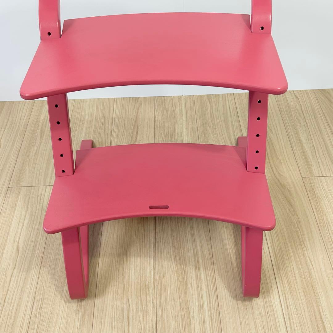 Leander リエンダー ハイチェア ベビーチェア ピンク セーフティーバー