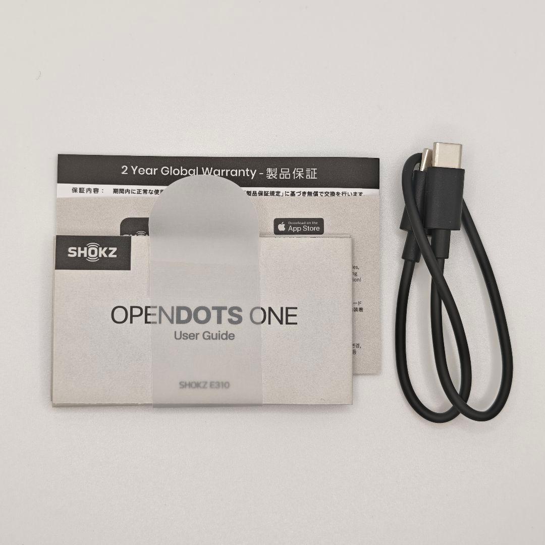 美品　Shokz OpenDots ONE　グレー
