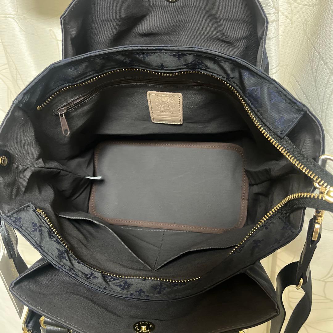 新品ラシット 今期[B5サイズ対応］ポケット多数三層構造お仕事2wayバッグ