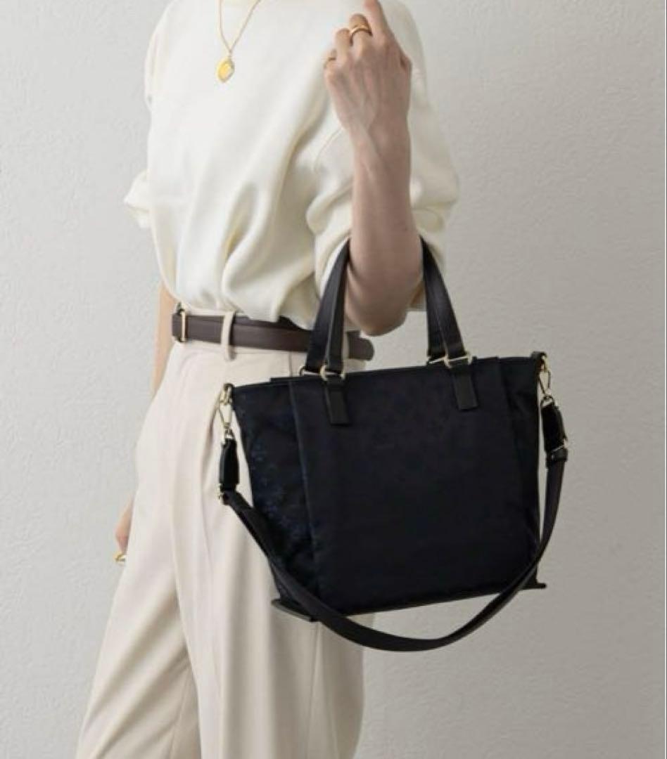 新品ラシット 今期[B5サイズ対応］ポケット多数三層構造お仕事2wayバッグ