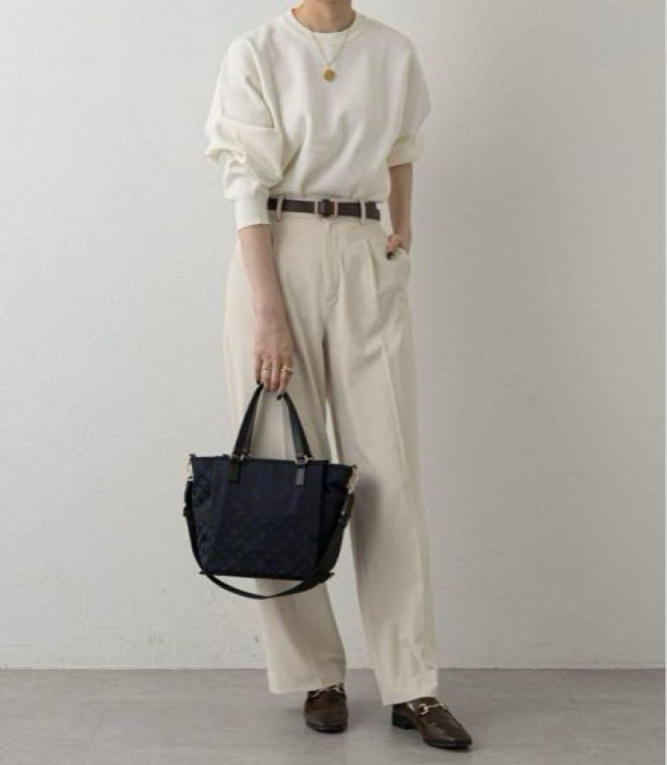 新品ラシット 今期[B5サイズ対応］ポケット多数三層構造お仕事2wayバッグ