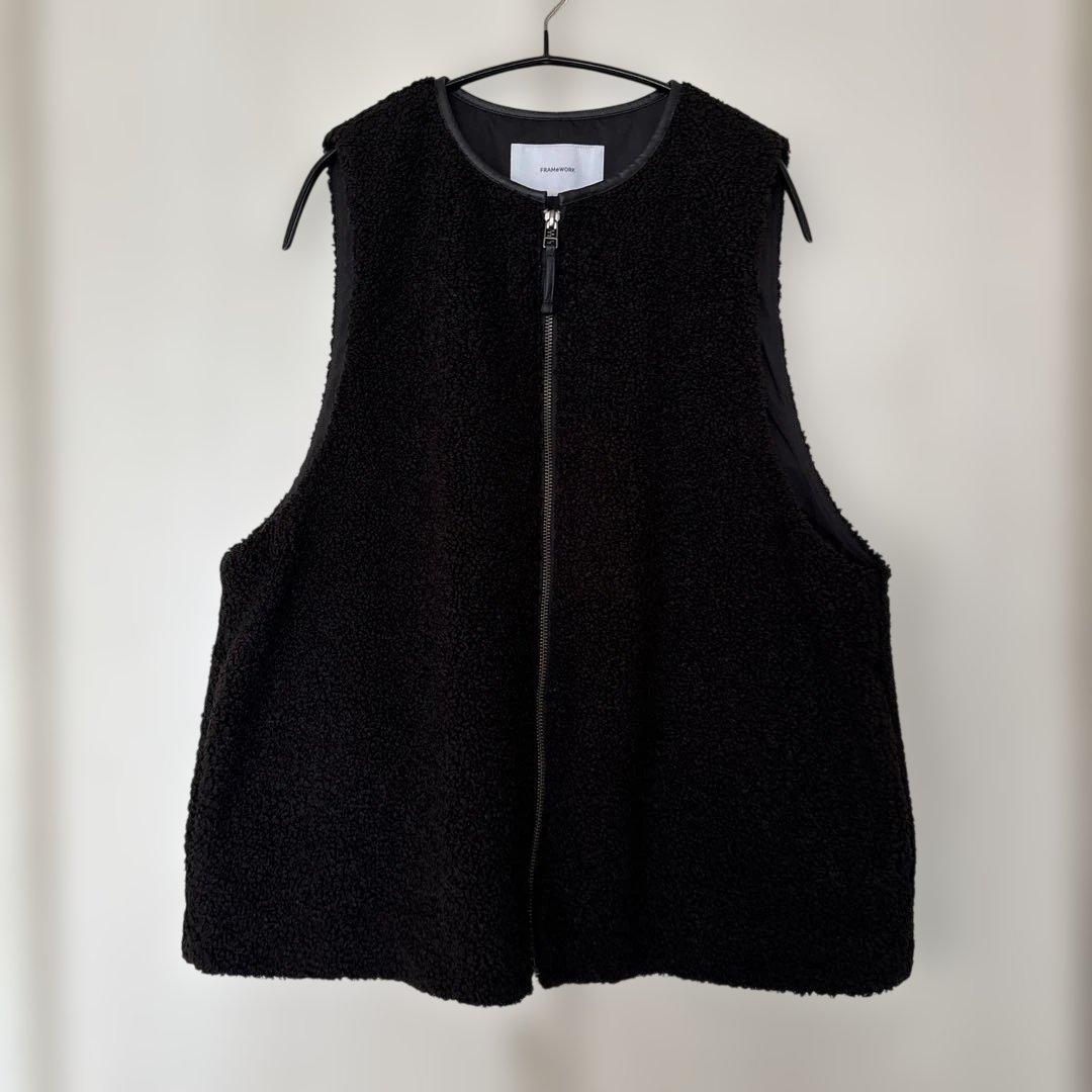 FRAMEWORK ボアベスト　手洗い可能　完売品