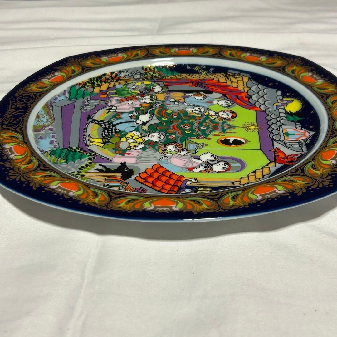 【美品•廃盤】ローゼンタール クリスマスプレート ビョルン・ヴィンブラッド作