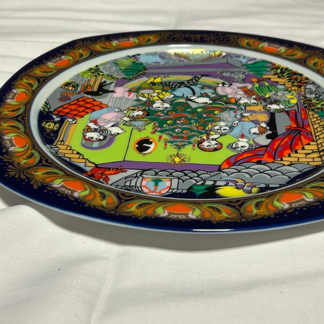 【美品•廃盤】ローゼンタール クリスマスプレート ビョルン・ヴィンブラッド作