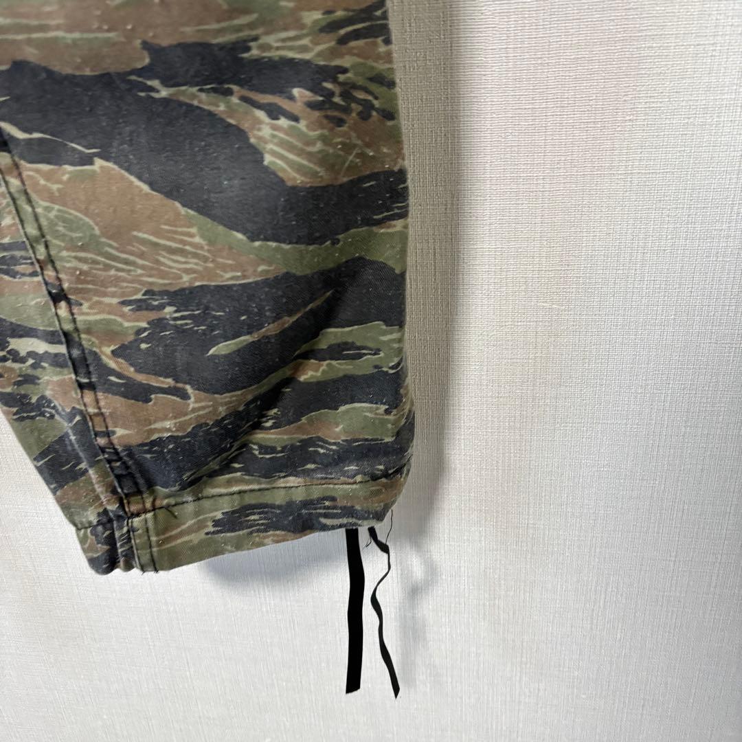 80s 米軍 タイガーストライプ カーゴパンツ 32 実物　官給品