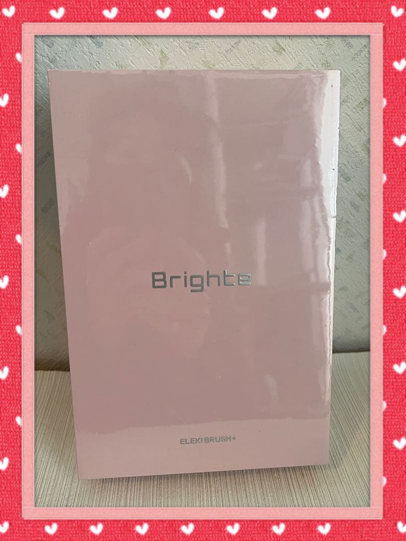 【新品未使用・ピンク】ブライト エレキブラシ