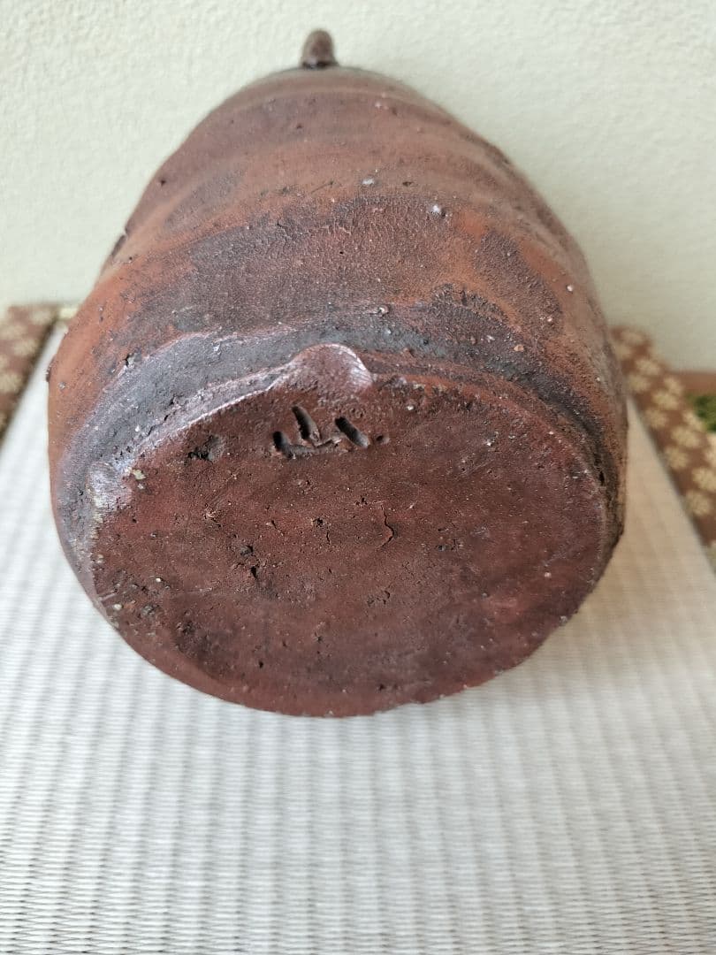 古備前桃山時代花入れ