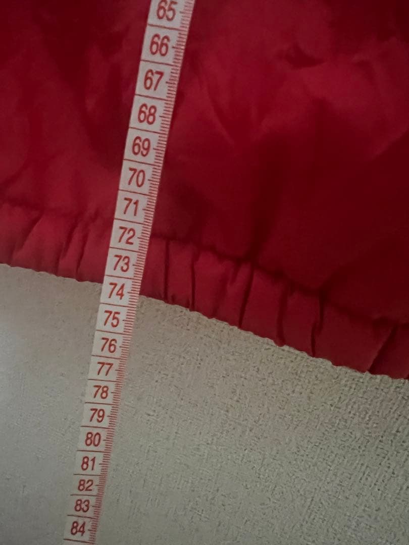 supreme×champion インナーボアナイロンジャケット赤