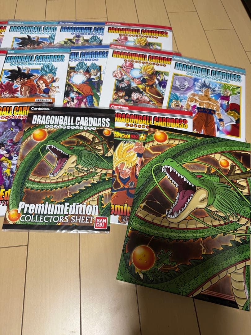 ドラゴンボールカードダス プレミアムエディション専用特製BOX＋オリジナル7種