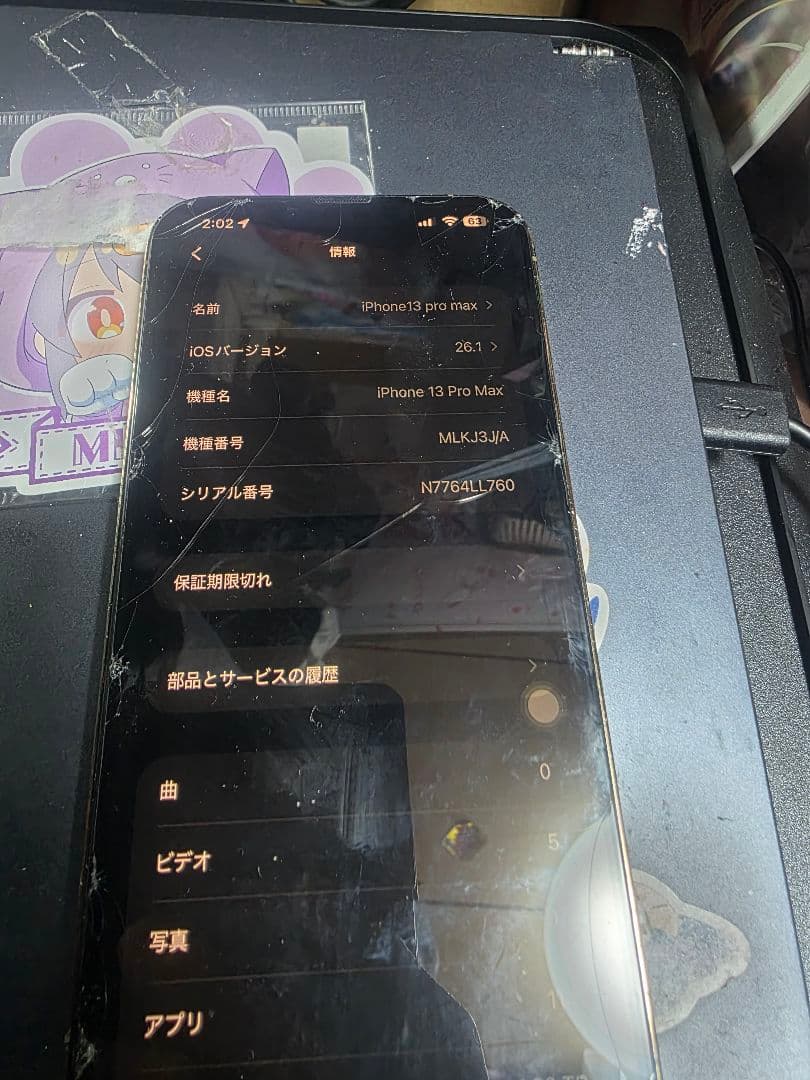 iPhone 13 pro max ゴールド 1TB