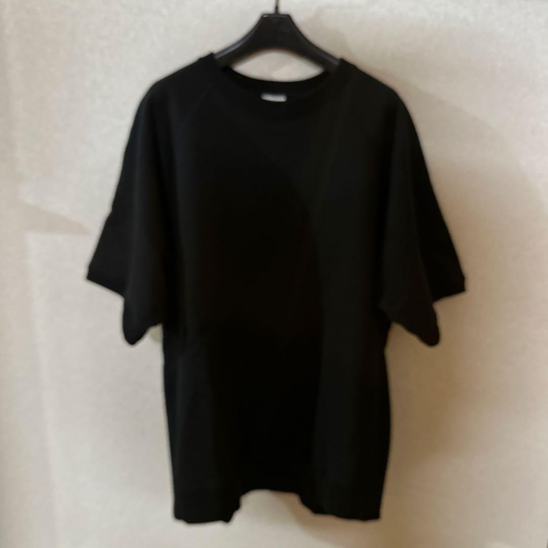 WASEW TOUGH BRAIDED S/S SWEAT SHIRT 黒