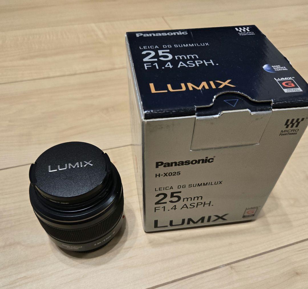 レンズ(単焦点) Panasonic LEICA DG SUMMILUX 25mmF1.4