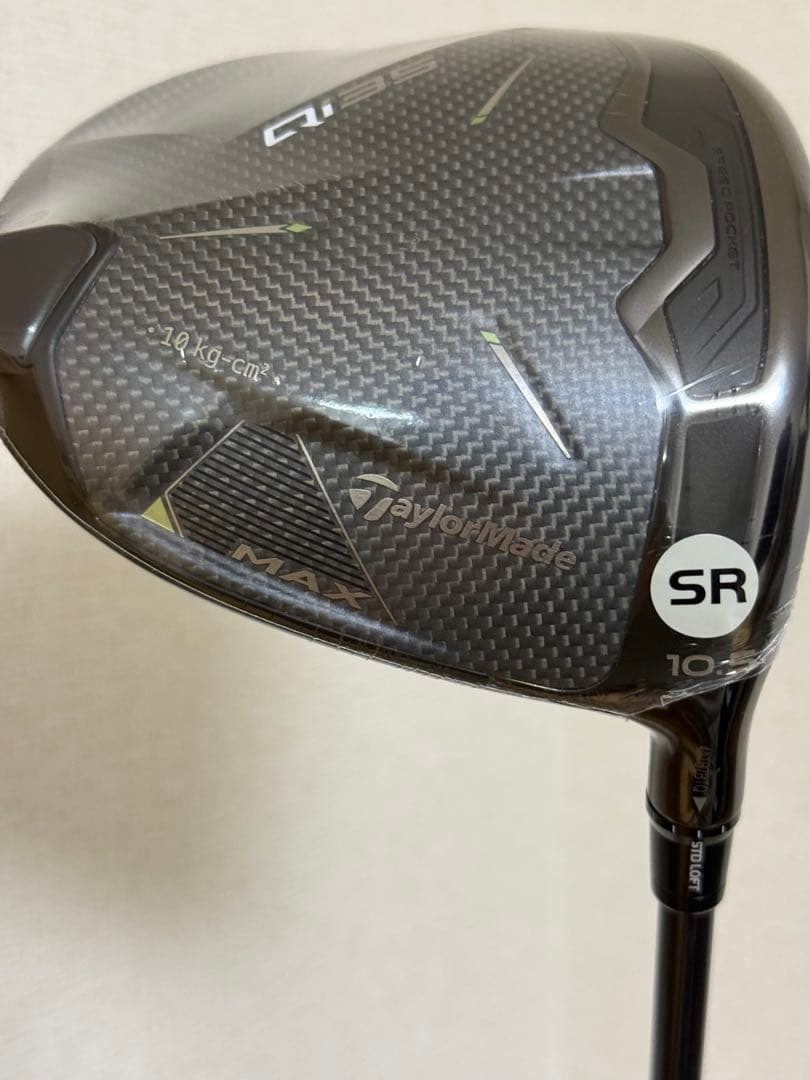 【新品】TaylorMade Qi35MAX ドライバー 10.5° SR