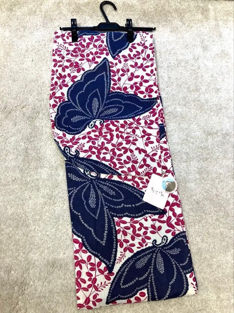 【新品 SALE】そしてゆめ　ブランド浴衣　日本製