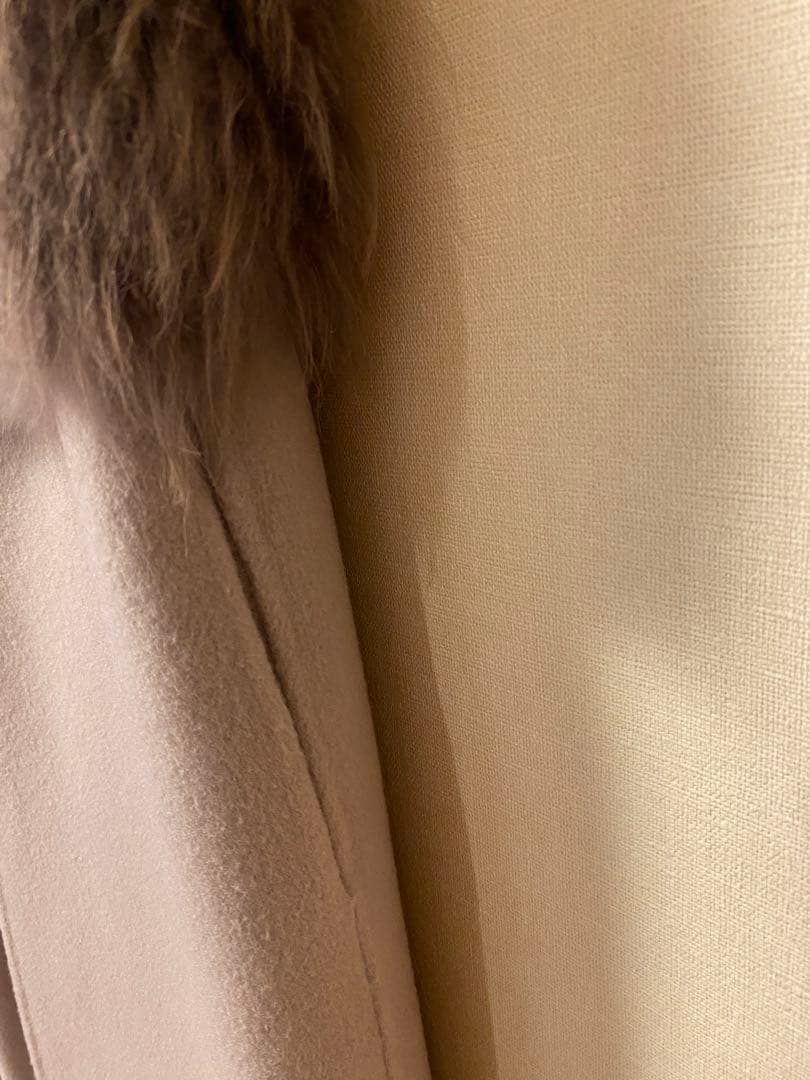 VERMEIL per IENA カシミアファーロングジレ