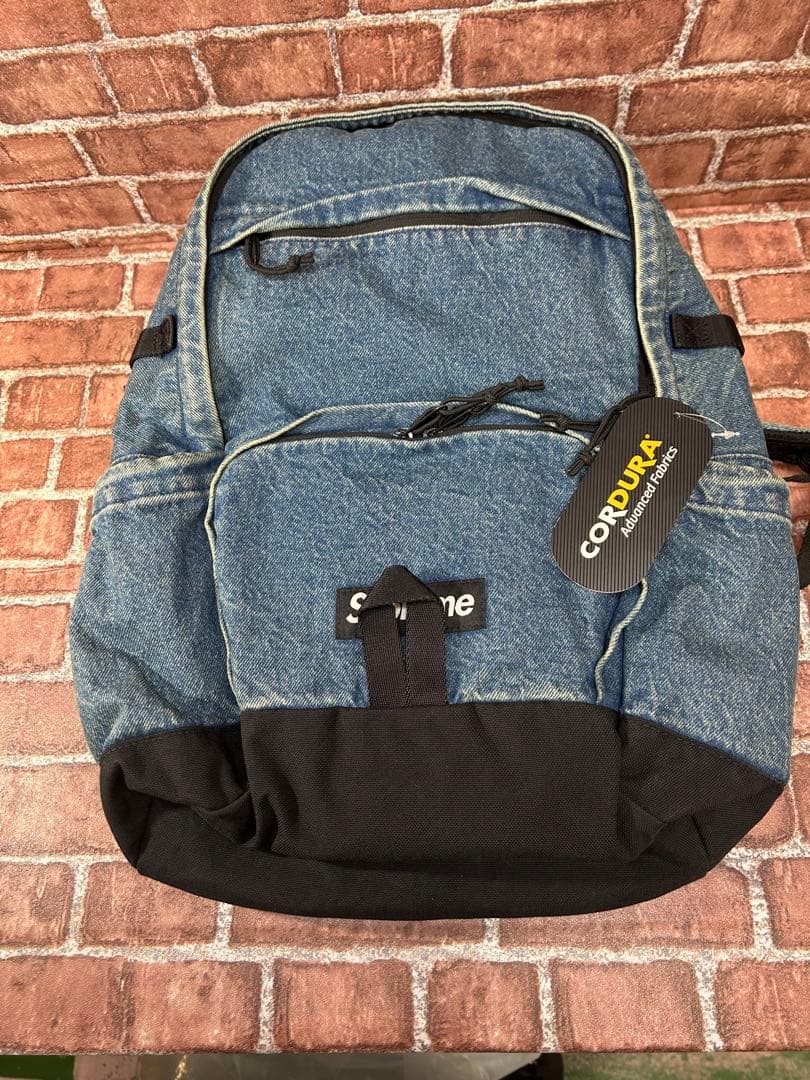 シュプリーム デニム バックパック ウォッシュドインディゴ　6994