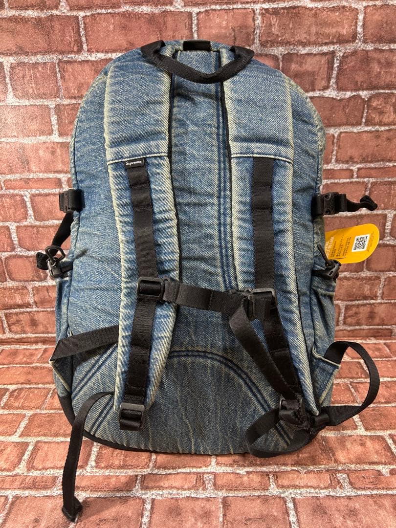 シュプリーム デニム バックパック ウォッシュドインディゴ　6994