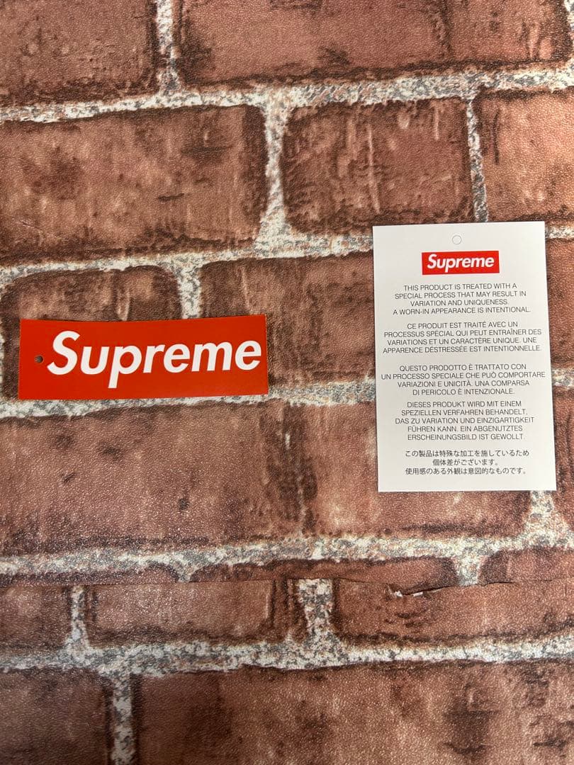 シュプリーム デニム バックパック ウォッシュドインディゴ　6994