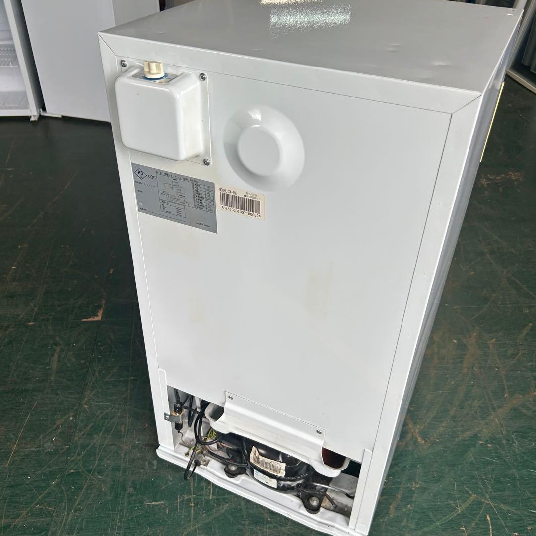 157業務用 冷蔵ショーケース オフィスコンビニ XW-105 左右開き 小型