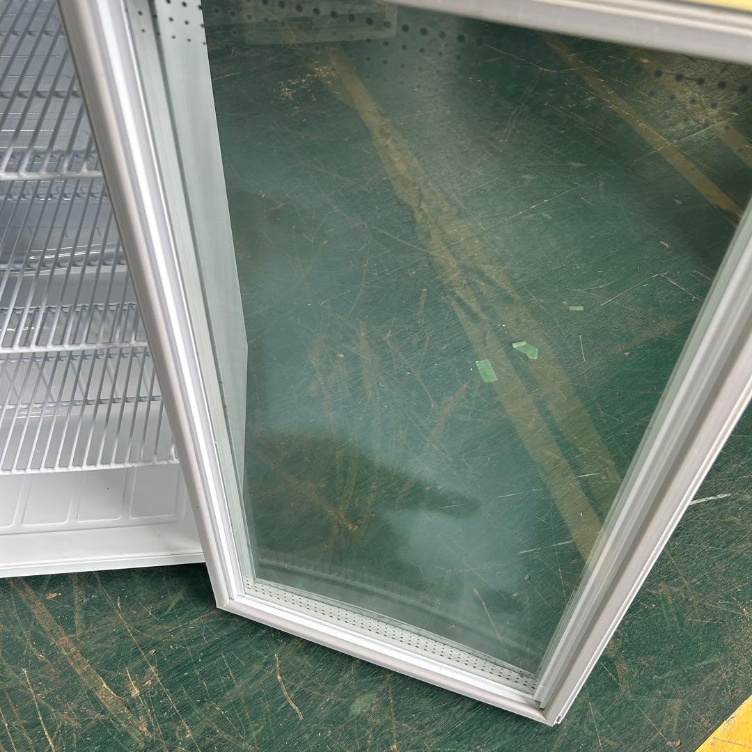 157業務用 冷蔵ショーケース オフィスコンビニ XW-105 左右開き 小型