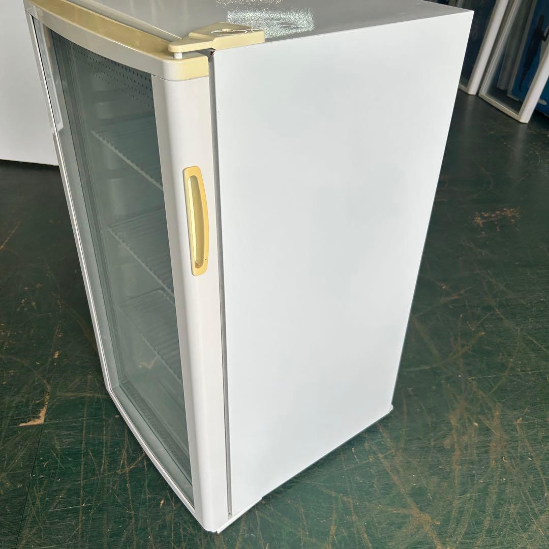 157業務用 冷蔵ショーケース オフィスコンビニ XW-105 左右開き 小型