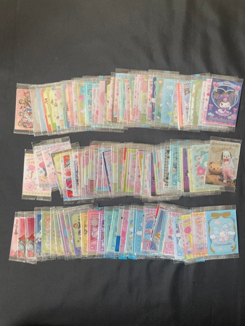 ◆【まとめ売】サンリオキャラクターズ サンリオ関連 ウエハース カード 130枚